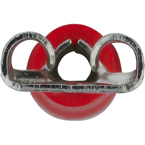 DEBFLEX - CLIPS FEMELLE PRE-ISOLE 6.3X0.8 MM ROUGE SACHET DE 10 - 711042