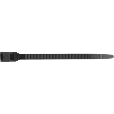 DEBFLEX - COLLIER AUTOBLOCANT 6X115 MM NOIR SACHET DE 10 - 709011