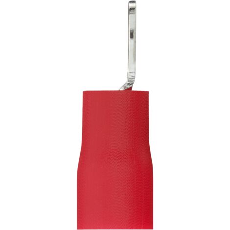 DEBFLEX - COSSE A OEILLET PRE-ISOLE Ø 3 MM ROUGE SACHET DE 10 - 711011