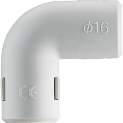 DEBFLEX - COUDE EQUERRE Ø16 MM GRIS SACHET DE 2 - 429244