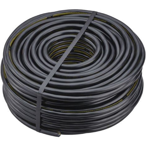 DEBFLEX - COURONNE DE CABLE U1000R2 V 3G2.5 MM² 50 M NOIR - 512513