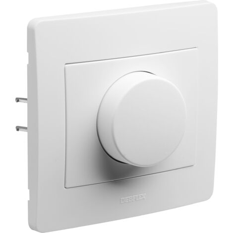 DEBFLEX - DIAM2 VARIATEUR ROTATIF LED BLANC - 739355