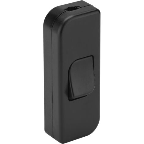 DEBFLEX - INTERRUPTEUR A BASCULE BIFILAIRE 2A NOIR - 719320