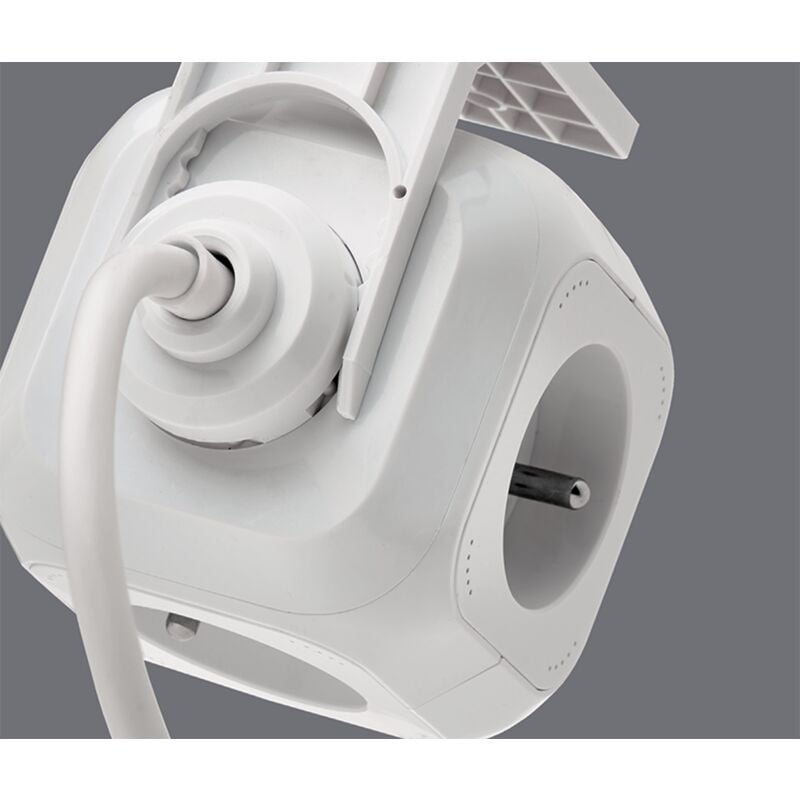 Debflex - multiprise cube 4 prises + 2 usb