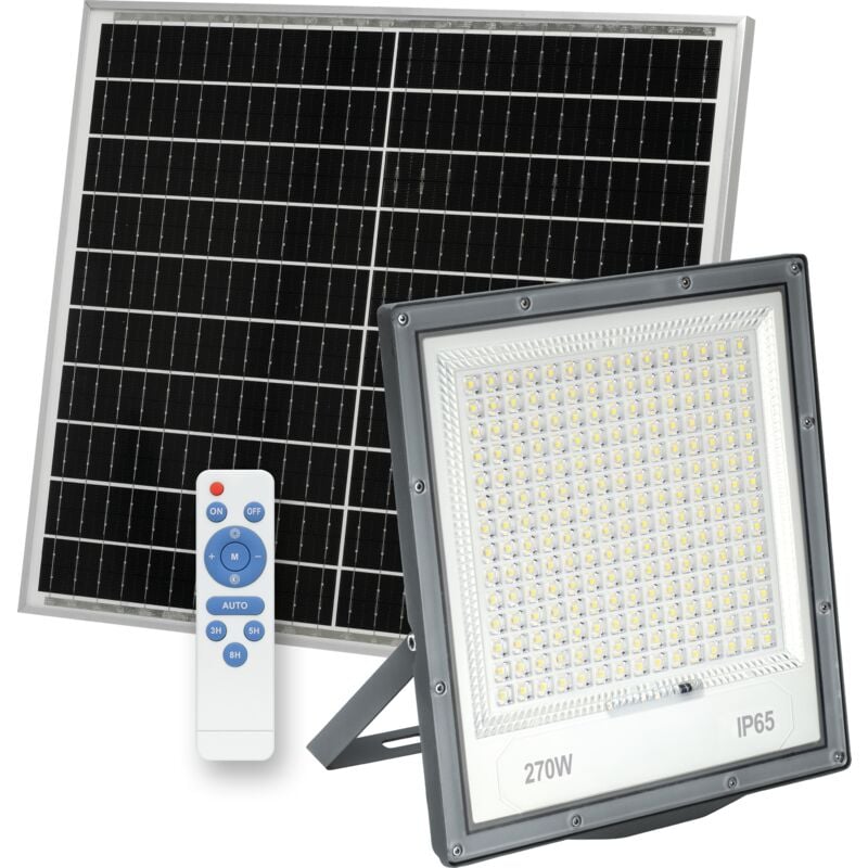 Debflex - projecteur solaire 3000LM IP65 + telecommande