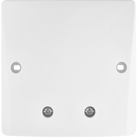DEBFLEX - SORTIE DE CABLE 100 X 100 À VIS BLANC - 703891