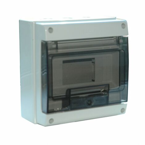 DEBFLEX Tableau électrique étanche nu DEBFLEX 1 rangée 8 modules