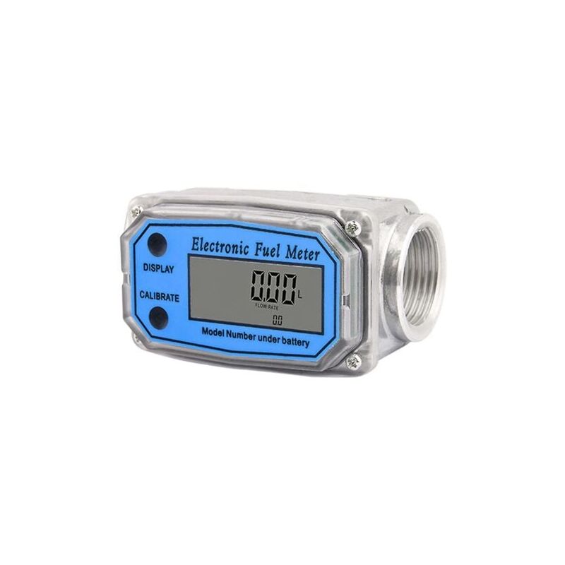 SNQ - Débitmètre à Turbine numérique 1 pouce, débitmètre de carburant, pompe, débitmètre numérique