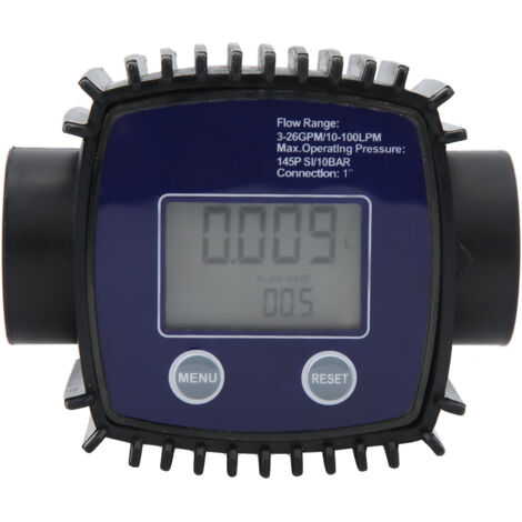 Débitmètre à Turbine numérique K25 1 pouce, pompe à carburant Diesel, débitmètre de liquide pour Pipeline, DC2.3-3.3V