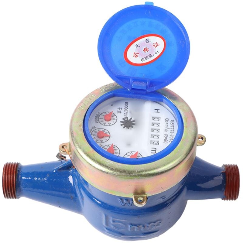 Ej.life - Débitmètre DN15 Compteur D'eau de Type Sec Compteur D'eau Froide de Surveillance à Distance pour Usage Domestique ou Industriel