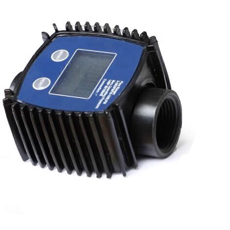 Débitmètre numérique à turbine K24 avec écran LCD pour carburant, fioul, eau et urée