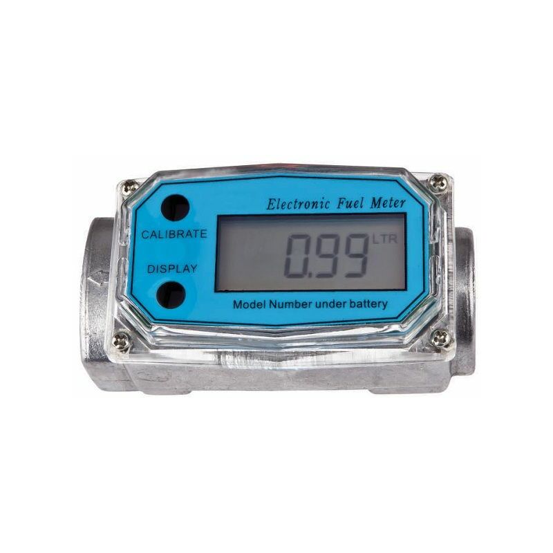 TP04041 Débitmètre numérique pour pompe de transfert de fluide - Gris - Bc-elec