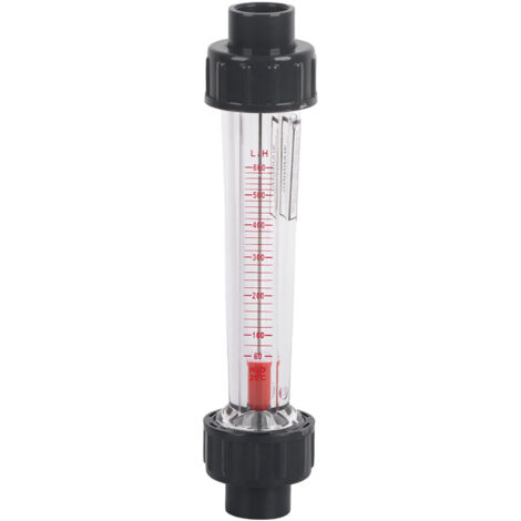 Débitmètre rotatif LZS‑15D pour eau, débit 60‑600 L/H, avec tube en plastique