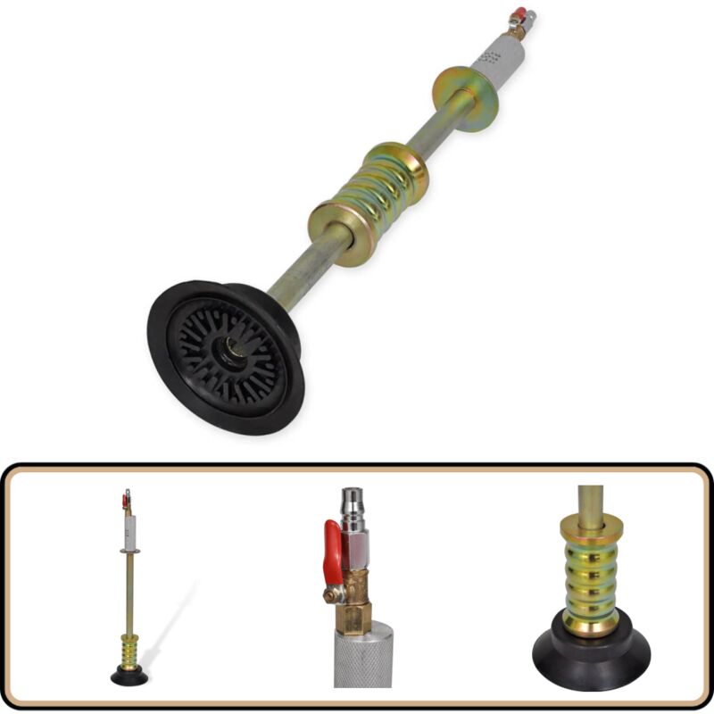 Débosseleur pneumatique carrosserie auto avec marteau coulissant - Débosseur Pneumatique - Réparation Carrosserie - Outils Auto - Retrait Bosse