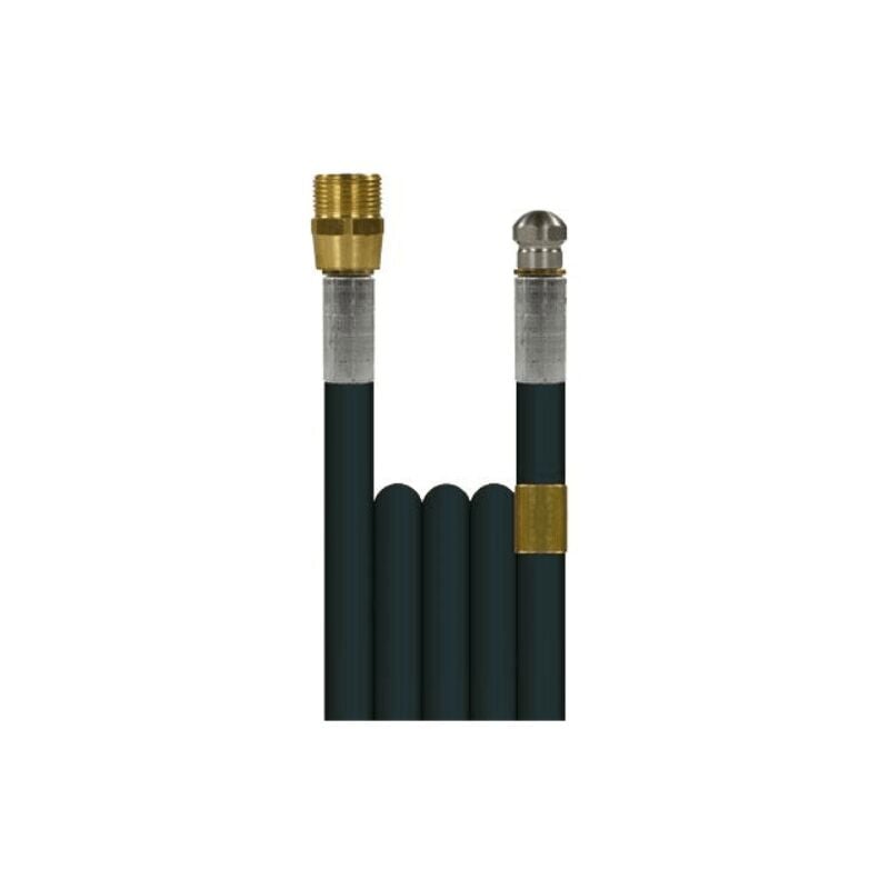 Hp Concept - Débouche canalisation: flexible 20m + buse haute pression Kranzle -