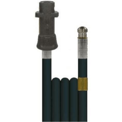 Débouche canalisation: flexible 7,5m + buse haute pression Karcher -
