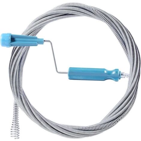 Déboucheur de tuyaux - Déboucheur furet - 5m x 6mm - Écologique - Ergonomique - Facile à utiliser