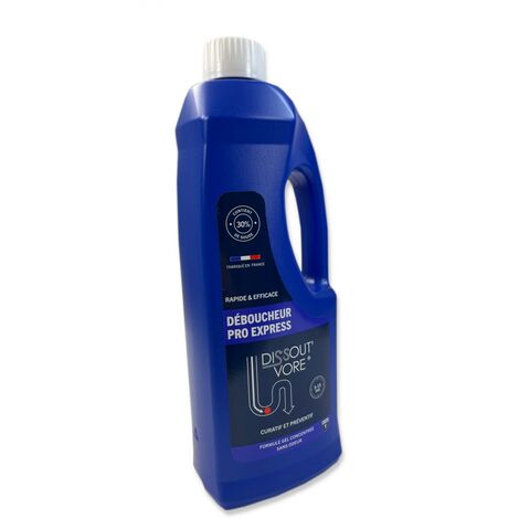 Déboucheur PRO Express AVEL Dissout'Vore, 1 litre