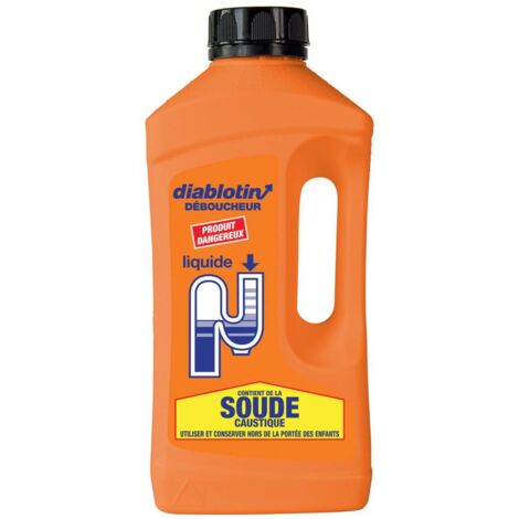 Déboucheur Soude  Flacon 1 Litre - Diablotin