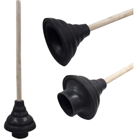 Déboucheur WC en caoutchouc pour salle de bain, évier et bouchons de canalisations – Utilisation dans les maisons, les bâtiments commerciaux et industriels PL10091701
