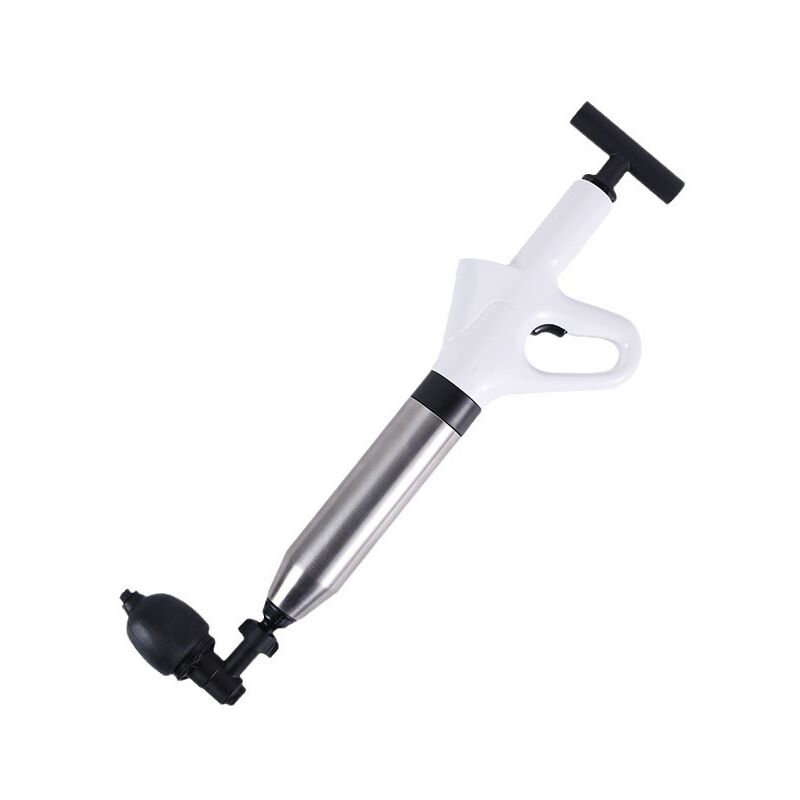 Deboucheur WC Puissant, Deboucheur Toilette Avec BaromèTre, Pompe Deboucheur Canalisation avec Quatre Ventouses,pour Lavabos, Siphons de Sol,