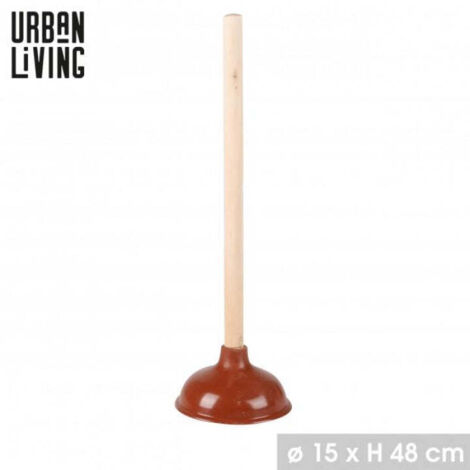 DEBOUCHEUR WC VENTOUSE D15CM H48CM