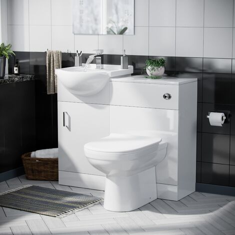 Debra Basin 950 mm Vanity Unit with WC Toilet Set