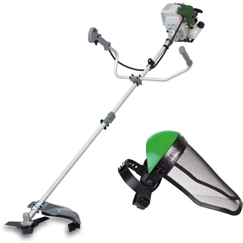 Débroussailleuse à essence - GM 4T-700 + masque de protectionGartenMeister