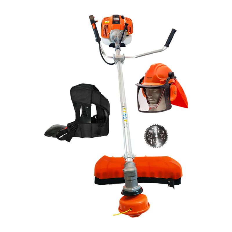 Débroussailleuse Essence 58cc Guidon 32mm + Casque + Disque Vidia + Harnais Pro