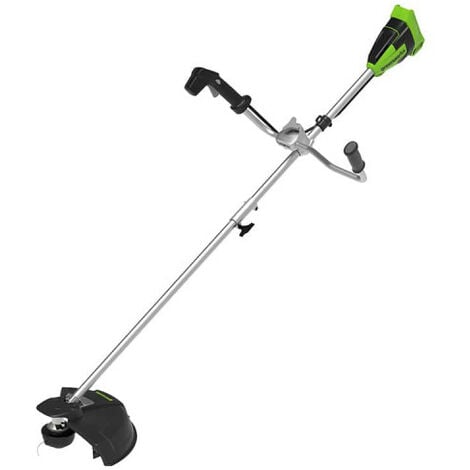 Débroussailleuse guidon double Brushless 40cm 40V GREENWORKS - Sans batterie ni chargeur - GD40BCB