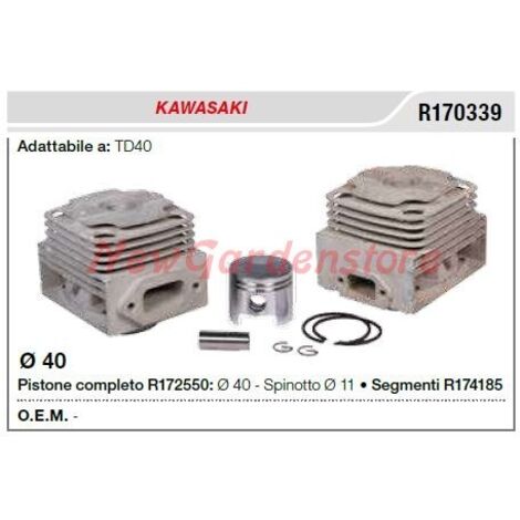 Débroussailleuse KAWASAKI TD40 segment piston cylindre R170339