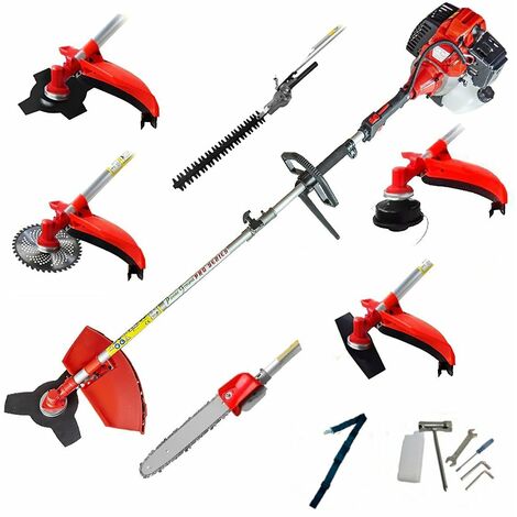 Débroussailleuse Multifonction 7 en 1 PowerGround Pro Series 52cc