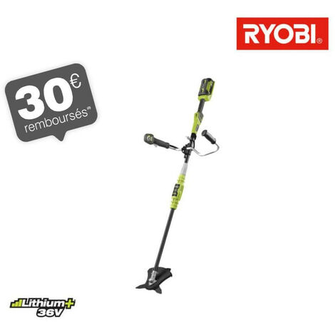 Débroussailleuse RYOBI 36 V Lithium-ion 1 batterie 4.0Ah - 1 chargeur RBC36X26B