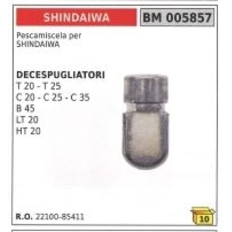 Débroussailleuse SHINDAIWA T20 - T25 - C25 - C35 - B45 - LT20 - HT20