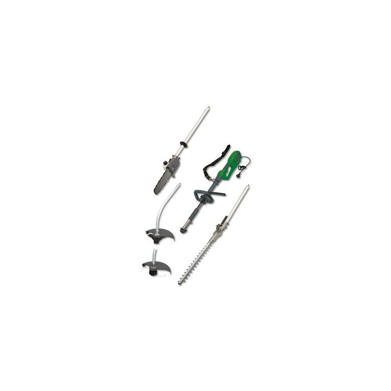 Ribimex - Débroussailleuse taille haie élagueuse coupe bordure electrique 4 en 1