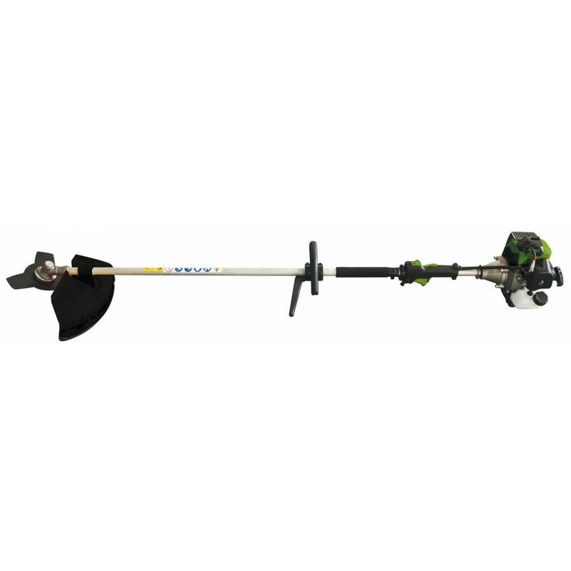 Debroussailleuse Thermique 33 Cm3 2T Hobby Garden Coupe 26cm Antivibrations Disque 3 Dents Bobine fil nylon