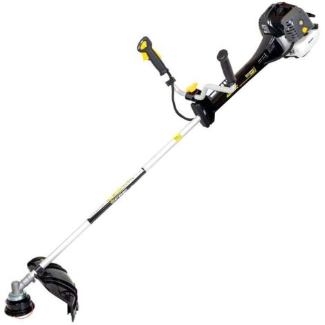 Débroussailleuse thermique 42,7CC 1200W – Système anti-vibration – Lame 3 dents Ø255mm – Tête de coupe Tap & Go Ø420mm – Korman