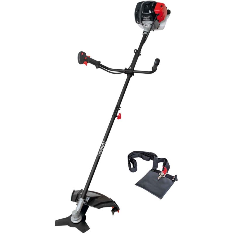 Scheppach - Débroussailleuse Thermique BCH5200PB - Rotofil - Moteur 2T de 51,7cm3 - 2en1 : Débroussailleuse, Coupe-Bordure - Anti-Vibration - Largeur