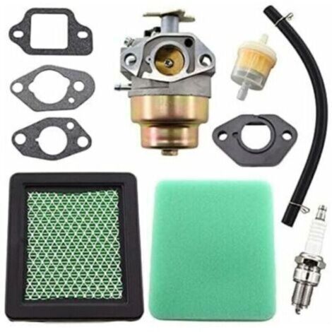 Debuns – Carburateur GCV 190 avec bougie d'allumage – Compatible Honda GCV190 GCV160 – Performance optimale pour tondeuses à gazon - 16100-z0y-m42