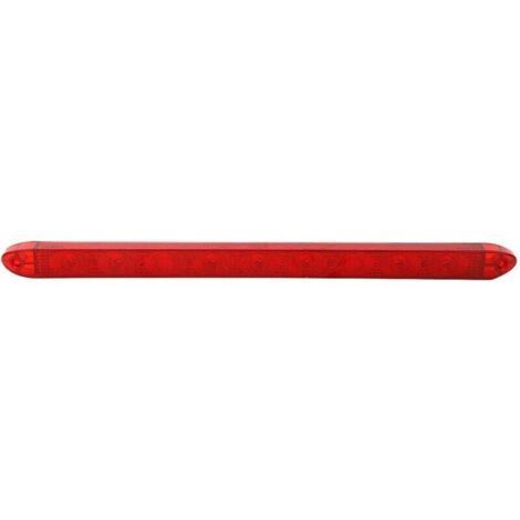 Debuns – Feu de frein LED arrière 3e haut 9LED étanche – Lentille en plastique ABS – Installation facile pour remorque camping-car bus camion