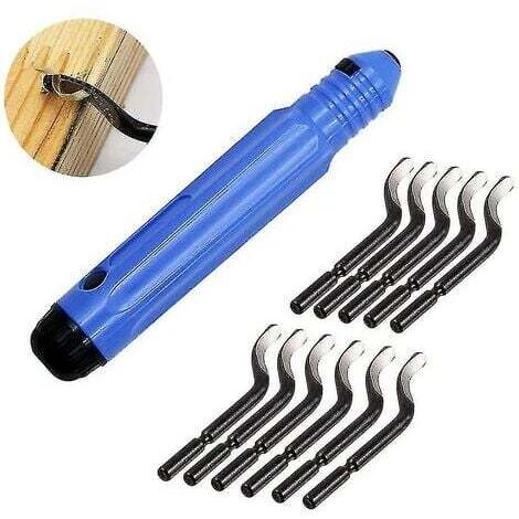 Deburring Tool Deburring Tool With 11 Blades Bs1010 360 Rotatable Deburr Blades