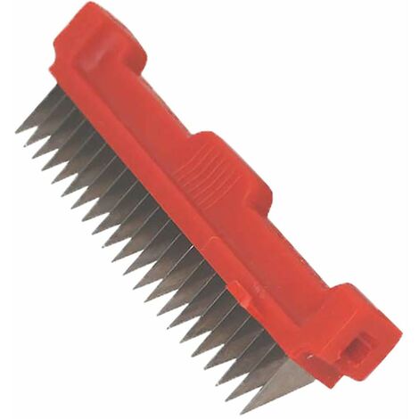 DeBuyer Julienne Blade Pettine da Taglio per Verdure Mandoline Ultra, Acciaio, Rosso