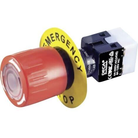 DECA ADA16E6-R11-A1KR Not-Aus-Schalter  250 V/AC 5 A 2 Öffner, 2 Schließer IP65 1 St.