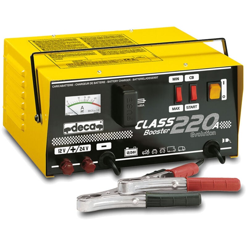 Chargeur/demar batt Deca booster341000 class 220a
