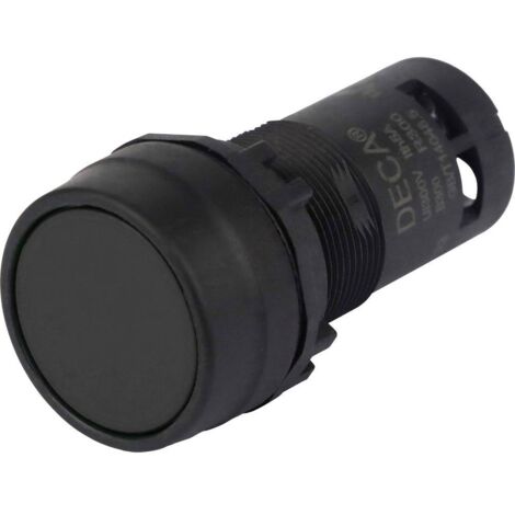 DECA CP2B-A1E10B Interrupteur à pression 400 V 8 A noir à accrochage (L x l x H) 29.9 x 20.5 x 55.5 mm 1 pc(s)