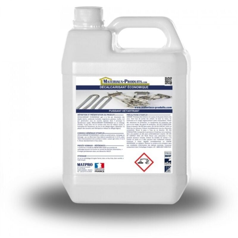 Décalcairisant économique - 5 L Transparent - MATPRO