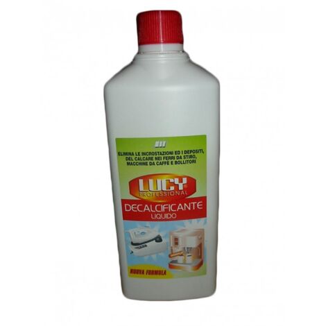 DECALCIFICANTE LIQUIDO FERRI DA STIRO E MACCHINE DEL CAFFE' 750ML LUCY