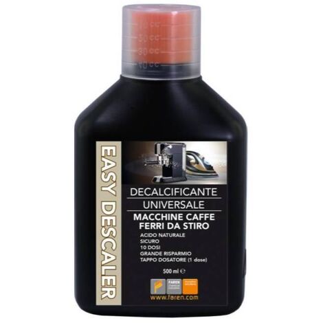 DECALCIFICANTE UNIVERSALE EASY DESCALER 500 ML. Prezzo per 1 pezzo.