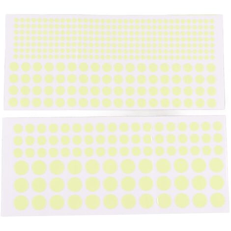Décalcomanie murale Astronaute et Stars lumineuses, stickers PVC, 400 pcs, multi tailles (5-15mm), décoration éducative enfants