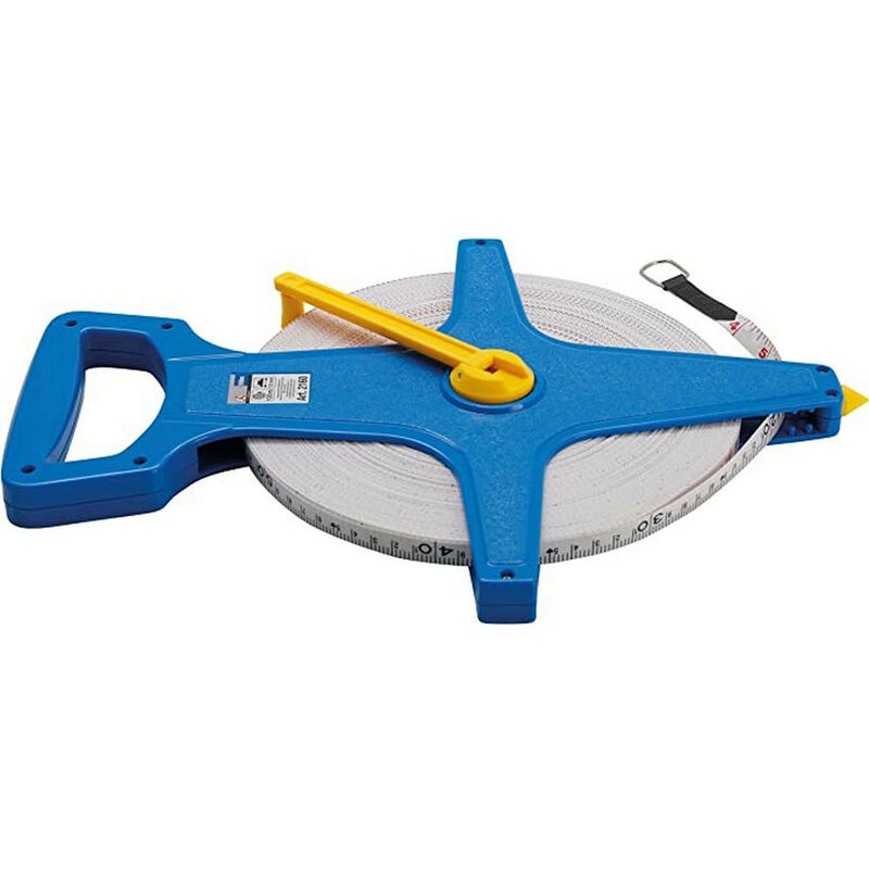 Bgs Technic - Decametre d'arpenteur ouvert 100 metres mesures metriques et imperiales